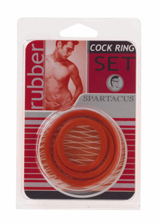 Soft C Ring Set Red -  MC-SPR39