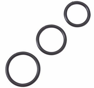 Black Steel C Ring Set - MC-SPR44