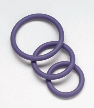 Nitrile Cock Ring Set-purple -  MC-SPR64