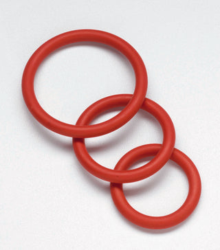 Nitrile Cock Ring Set-red -  MC-SPR69