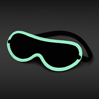 Glo Bondage Blindfold Green -  MC-NSN049718