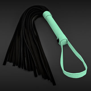 Glo Bondage Flogger Green -  MC-NSN049788