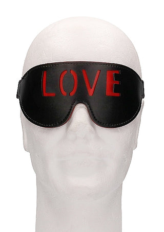 Ouch! Blindfold Love Black -  MC-SHTOU385BLK