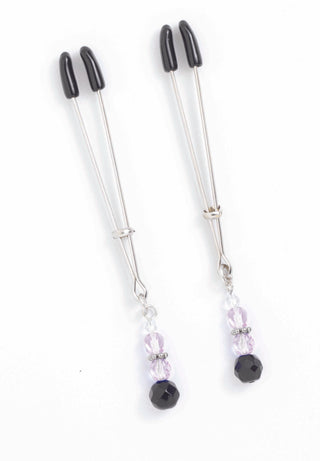 Adj Clamp W/PURPLE Beads - MC-SPF106