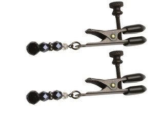 Clamp Black Broad Tip W/BEADS - MC-SPF114