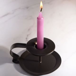 Lacire Violet Drip Pillar Candles -  MC-SS05207