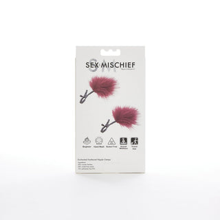 Sex & Mischief Enchanted Feather Nipple Clamps -  MC-SS09831