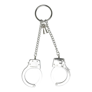 Sex & Mischief Ring Metal Handcuffs -  MC-SS09914