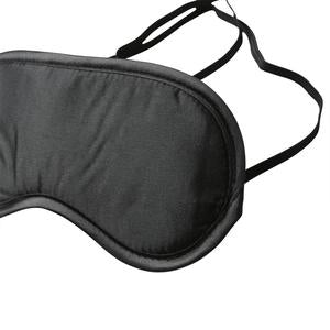 Sex & Mischief Satin Black Blindfold - MC-SS10001