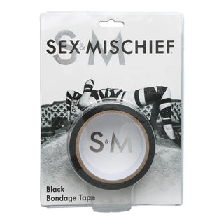 Sex & Mischief Black Bondage Tape - MC - SS10010