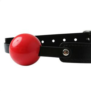 Sex & Mischief Solid Red Ball Gag - MC - SS10024