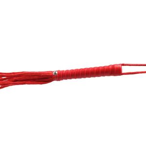 Sex & Mischief Red Rope Flogger- MC - SS10042